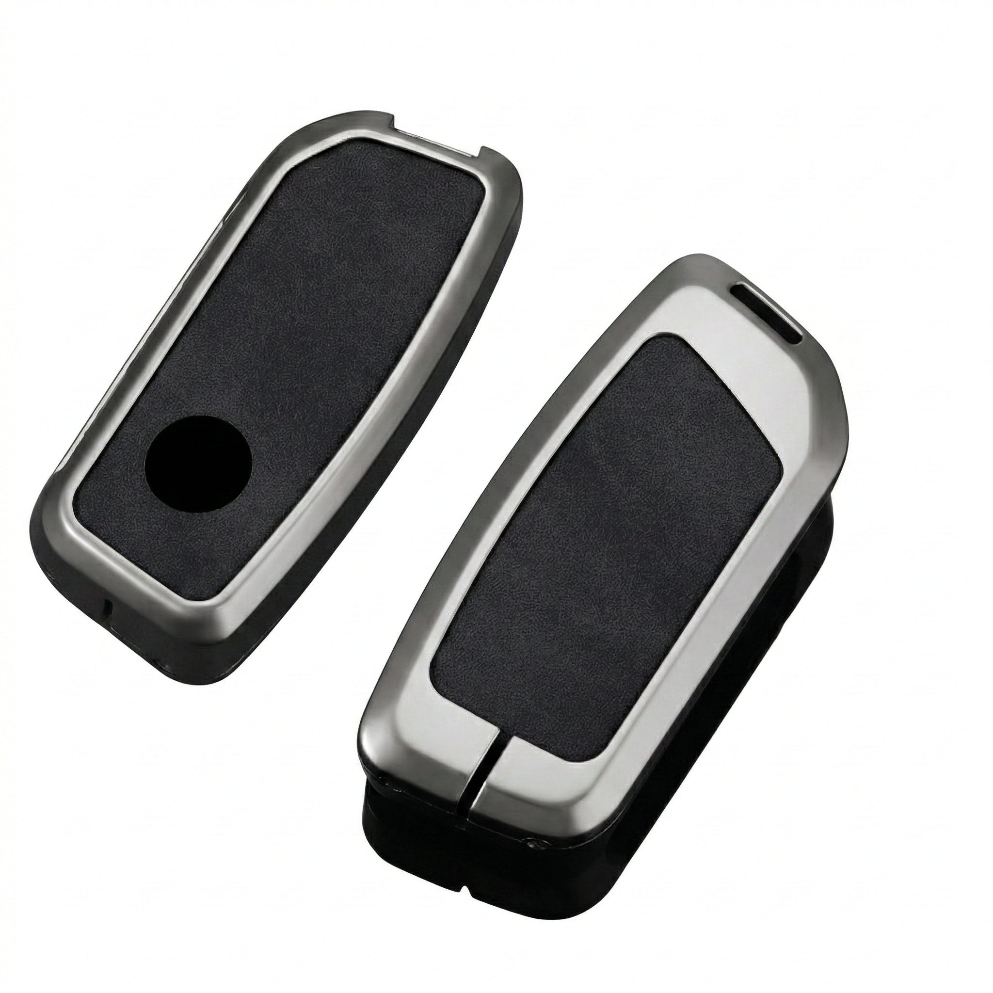 Premium Metal & Leather Key Fob Cover For BMW X5, X7 (LCI), iX & 7 Series | Heavy Duty Protection Case
