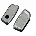 Premium Metal & Leather Key Fob Cover For BMW X5, X7 (LCI), iX & 7 Series | Heavy Duty Protection Case